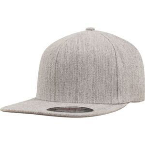 Flexfit by Yupoong Unisex Adults Flat Visor Cap / Heather